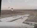 Plovdiv Airport TU-154 taxi and takeoff to Cardiff