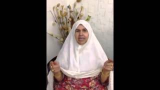 الحاجة أم زهير مُهجّرة من خربة اللوز /القدس - حق العودة من رومانيا