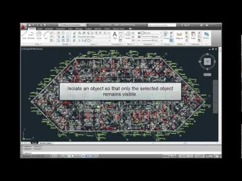 how to isolate layer in autocad