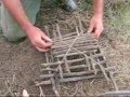 Building and setting an arapuca live bird trap