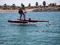 Incredible human-powered flight!! Man powered hydrofoils Incredible human-powered flight!! Man powered hydrofoils