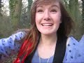 me and mikki went to the woods and we were frickin' scared, and it wasnt even dark.
