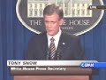 Tony Snow Spins The Walter Reed Ordeal