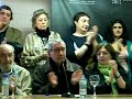 José Sacristán lee un escrito de José Luis Sampedro