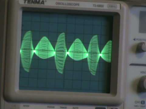 krisp1 - 2 Triangle waves from Oakley VCOs one to the main Discon input the other to the fold CV input Modulation by Oakley ADSR/VCA, VCLFO, little LFO and MidiDAC Se...