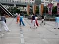 videos de Pudong City Shanghai morning Gym