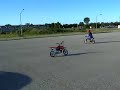 CRF50 wheelies