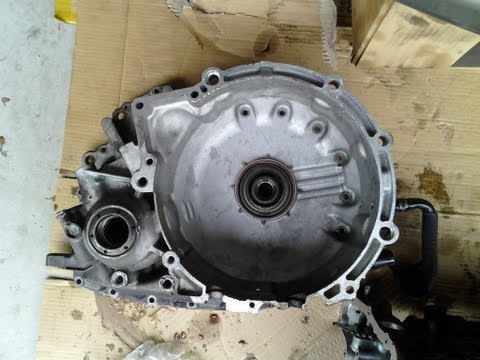 How to replace Transmission Mazda 626 part1