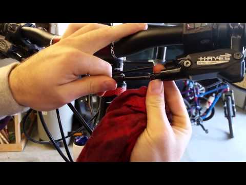 how to bleed hayes dyno comp brakes