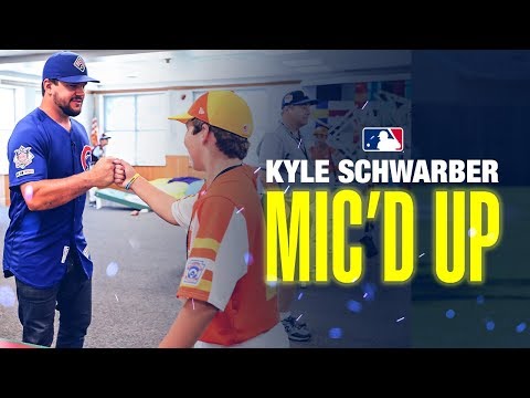 Video: Cubs' Kyle Schwarber - Mic'd Up at Little League World Series + Little League Classic!