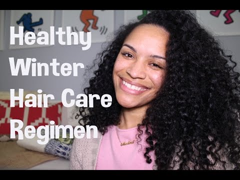 how to care long hair in winter