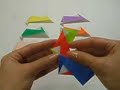 Ku-Ku ORIGAMI Ornament Star (Ornamento Estrella)