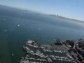 Helo - (very) brief clip of Sausalito harbor - looking south
