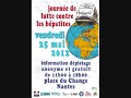 Click here to watch this video JOURNEE DEPISTAGE PAYS DE LA LOIRE- NANTES - 25 mai 2012