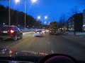 Driving in Lahti, Finland (part 1)