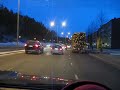 Driving in Lahti, Finland (part 1)