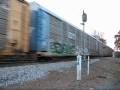 CSX autorack train Q211 at CP Day