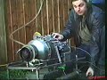 www.skeletron.tv robot hire  -  Jet engine blow out