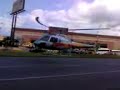 Helicoptero dos bombeiros pousa na BR-316 - HM - BELEM-PA(2)
