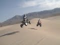 Video footage from the Honda 700 vs. Polaris 525 IRS vs. Raptor 700 shootout. Raptor folded a rim before video, Polaris broke during shooting. During the whole film, both the Polaris and the Honda had a flat tire each!