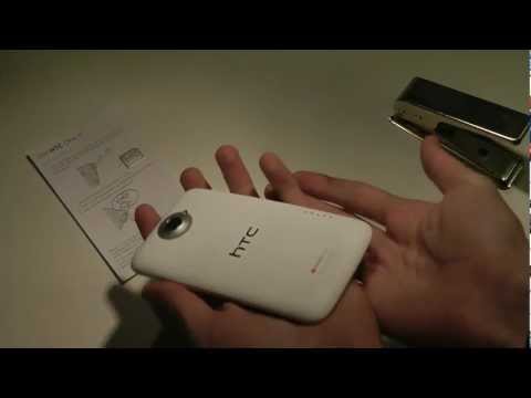 how to remove the sim from htc one x