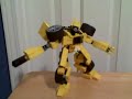 lego transformer bumbelbee robot replica