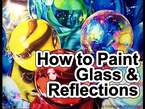 how to paint a glass