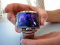 Mobile Beautiful Steel Wristwatch MP4 player