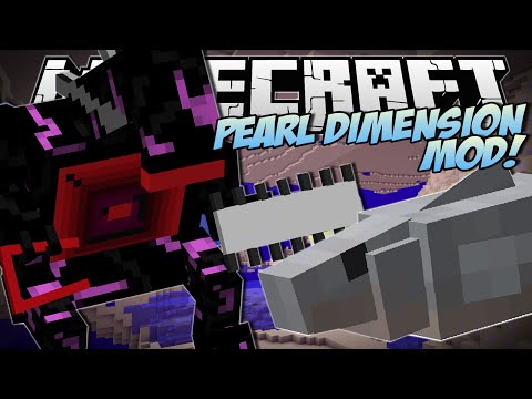 Minecraft | PEARL DIMENSION MOD! (Weird Fish & New Boss!) | Mod Showcase