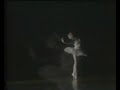 Natalia Makarova performing 'The Dying Swan' by Camille Saint-Saens