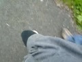 Walking in the rain