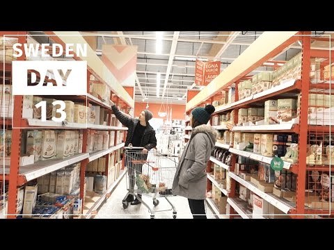 Visiting a supermarket picture