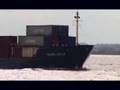 Trans Agila passing Humber Bridge