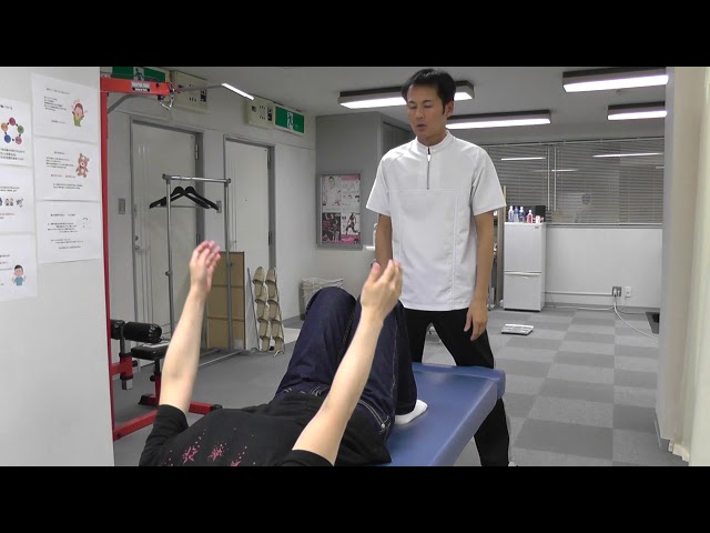 【施術動画】おなかの整体　２　その肩関節周囲炎、内臓が原因ではないですか？