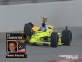 ed carpenter's fiery crash during the indy car series race at chicagoland

credits to the indycar series