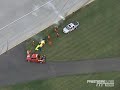 Ed Carpenter Fire Crash IndyCar Series - PEAK Antifreeze & Motor Oil Indy 300 at Chicagoland 2008 Ed Carpenter Fire Crash IndyCar Series - PEAK Antifreeze & Motor Oil Indy 300 at Chicagoland 2008