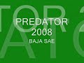 predator baja sae 2008 crash