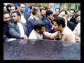 ahmadi nejad in amirkabir university(students protest)