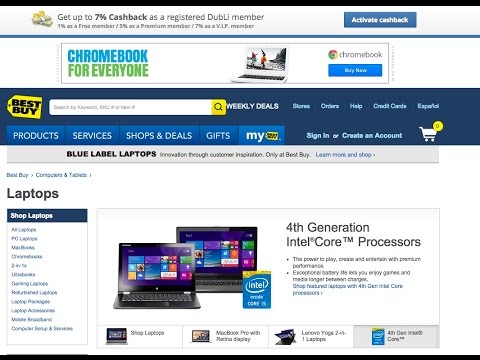 how to buy a laptop online