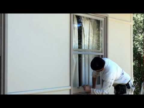 how to paint windows