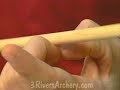 3Rivers Archery Arrow Crafting Tips: Shaft Straightening 3Rivers Archery Arrow Crafting Tips: Shaft Straightening