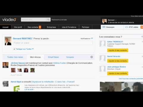 how to contact viadeo