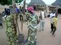 Fulani Women pounding millet March 2006