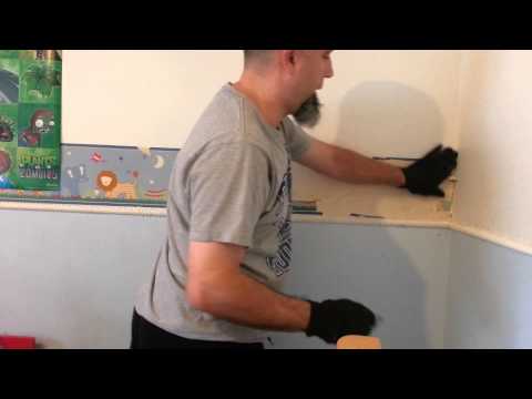 how to take down wallpaper