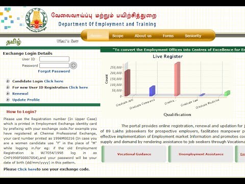how to register pg degree in employment office
