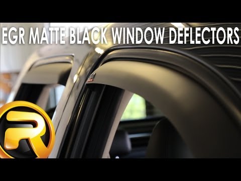 how to install egr vent visors