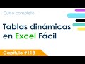 excel programacion tutorial tablas dinamicas celdas