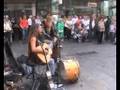 GeeGee & Soluna singing Wagon Wheel