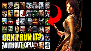 I Tried Another 100 Games Without a GPU (Intel HD Graphics)