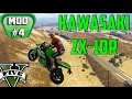 2015 Kawasaki Ninja ZX-10R для GTA 5 видео 6